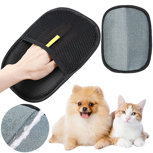 Pet Hair Remover Mitt – Deshedding Glove for Dogs, Cats & Rabbits (All Hair Types)