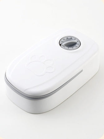 Automatic Pet Feeder with Timer & Stainless Steel Bowl – Smart Food Dispenser for Cats & Dogs