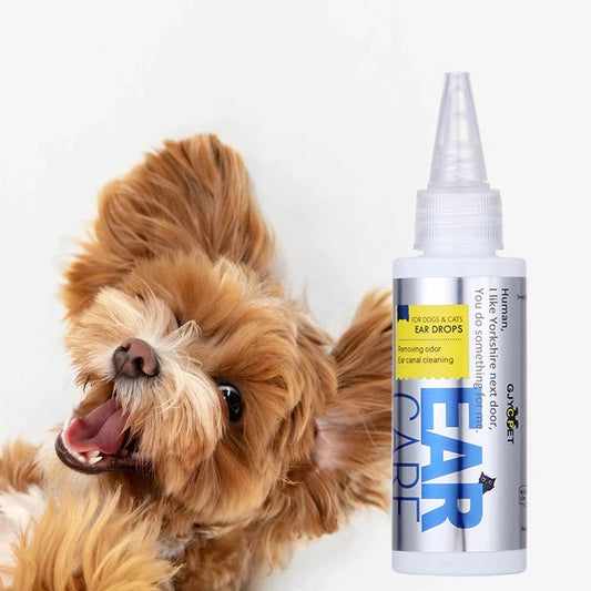 Premium Pet Ear Care Solution 60ml – Gentle Cleaning for Healthy Ears